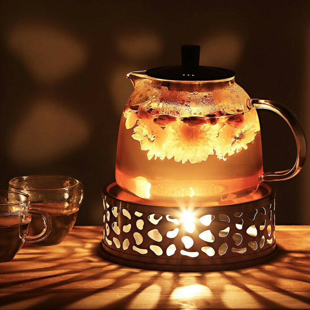 Portable Warmer Tea Holder Durable Stainless Steel