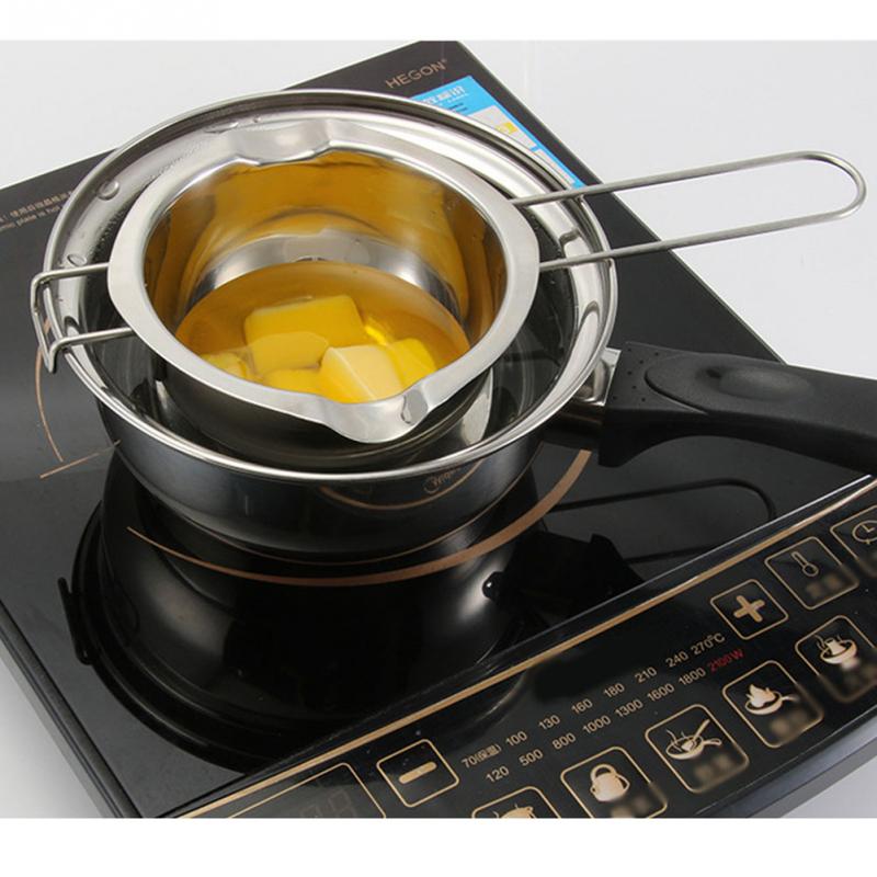 Chocolate Melting Pot Double Boiler Milk Bowl Butter Candy Warmer Pastry Baking Tools