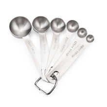 Load image into Gallery viewer, Measuring Spoon Coffee Powder Spice Measure Scoop 6pcs/set Kitchen Baking
