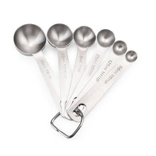 Load image into Gallery viewer, Measuring Spoon Coffee Powder Spice Measure Scoop 6pcs/set Kitchen Baking
